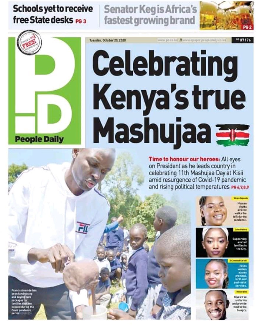 Celebrating Kenya's true Mashujaa